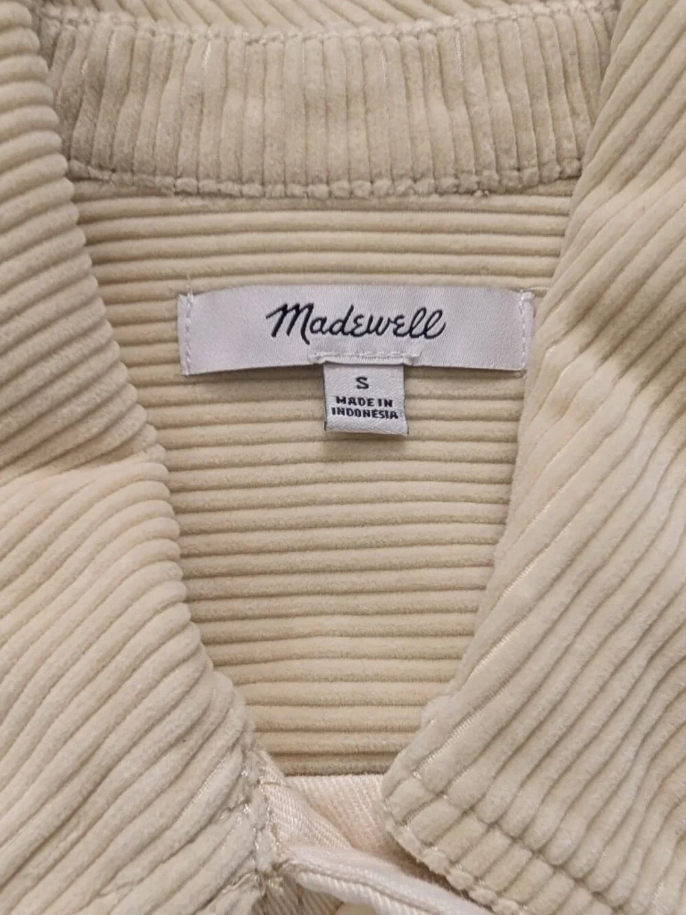 NWOT Madewell Chino Boxy Shirt Jacket - Picture 11 of 13